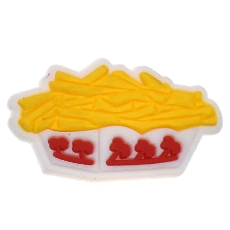 French Fries Dish Shoe Charm