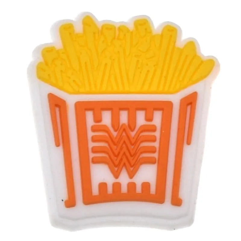 French Fries Pouch Shoe Charm