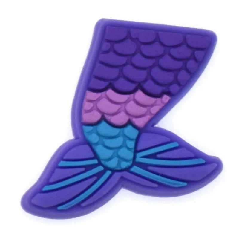 Fish Tail Shoe Charm
