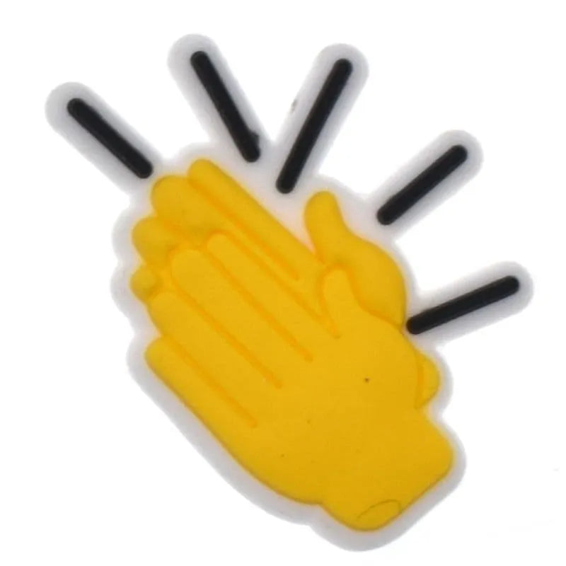 Clapping Hands Shoe Charm