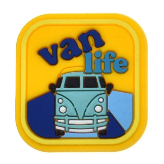 Van Life Badge Shoe Charm