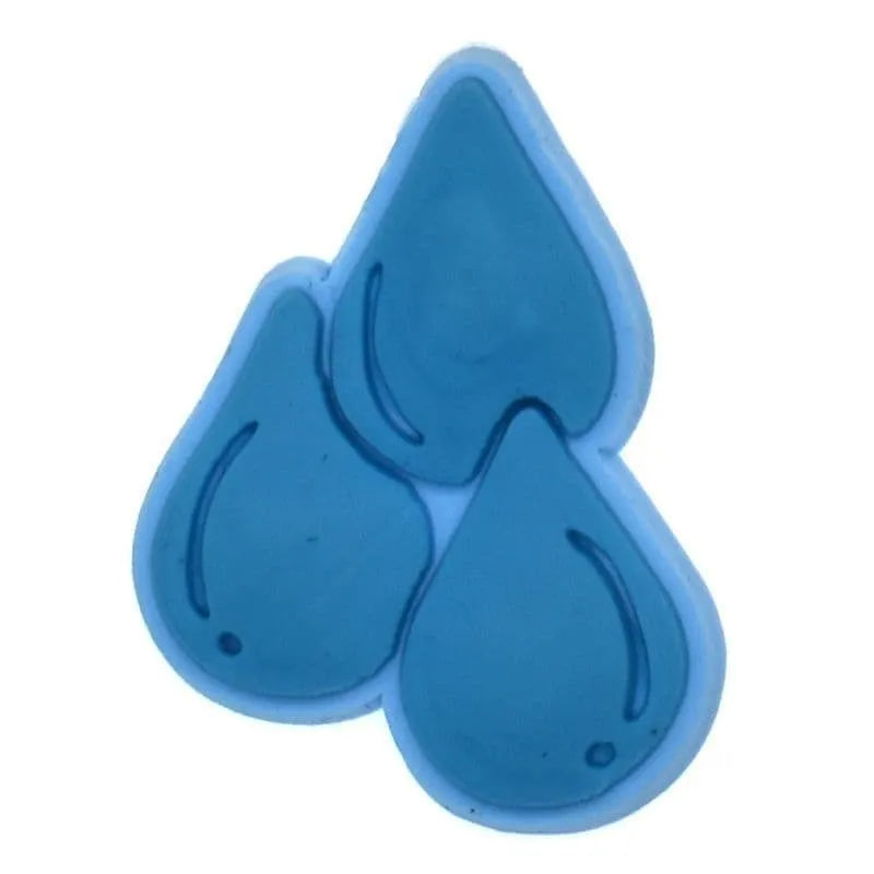 Water Drops Shoe Charm