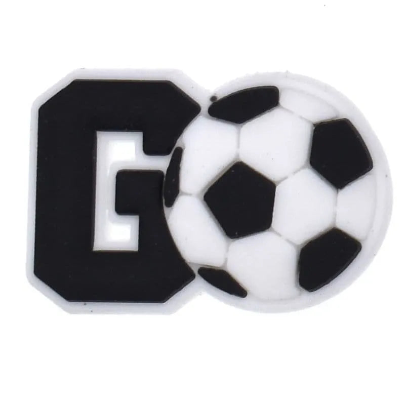Go Soccer Shoe Charm