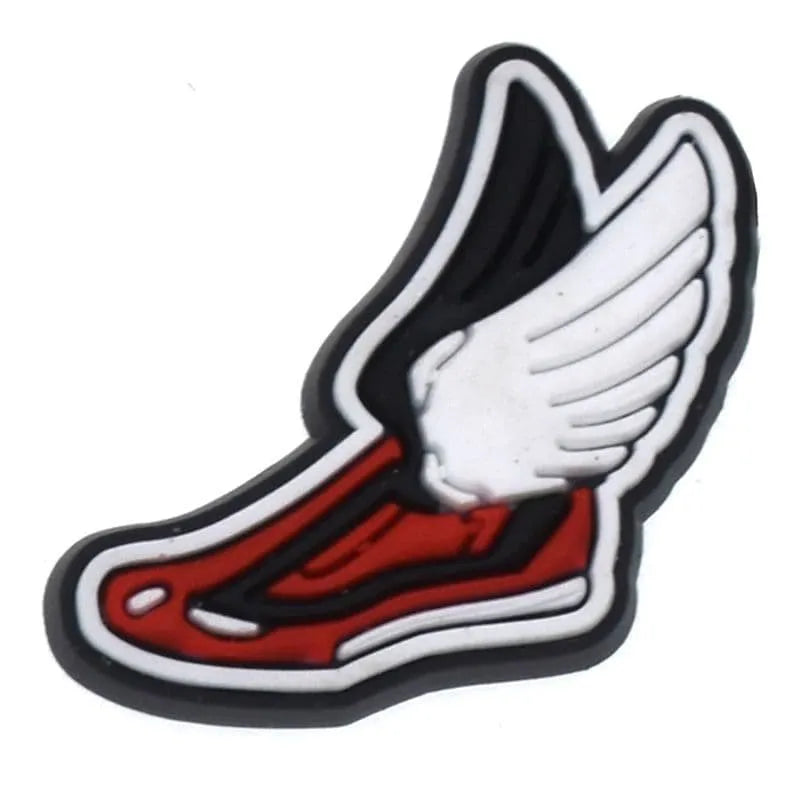 Flying Boot Shoe Charm