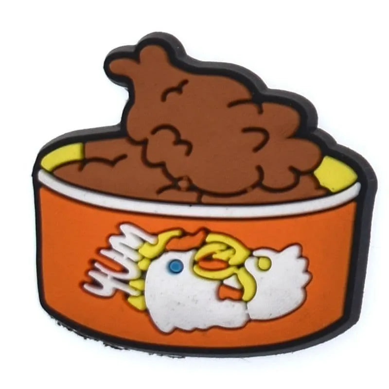 Fried Chicken Shoe Charm