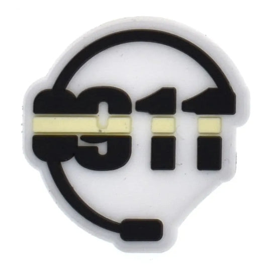 911 Emergency Shoe Charm