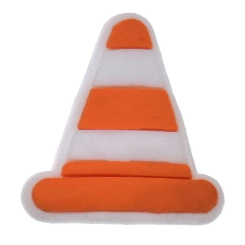 Traffic Cone Shoe Charm