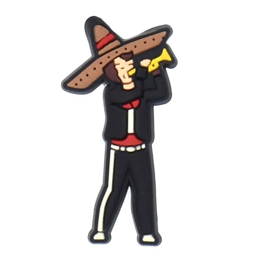 Trumpet Señor Shoe Charm