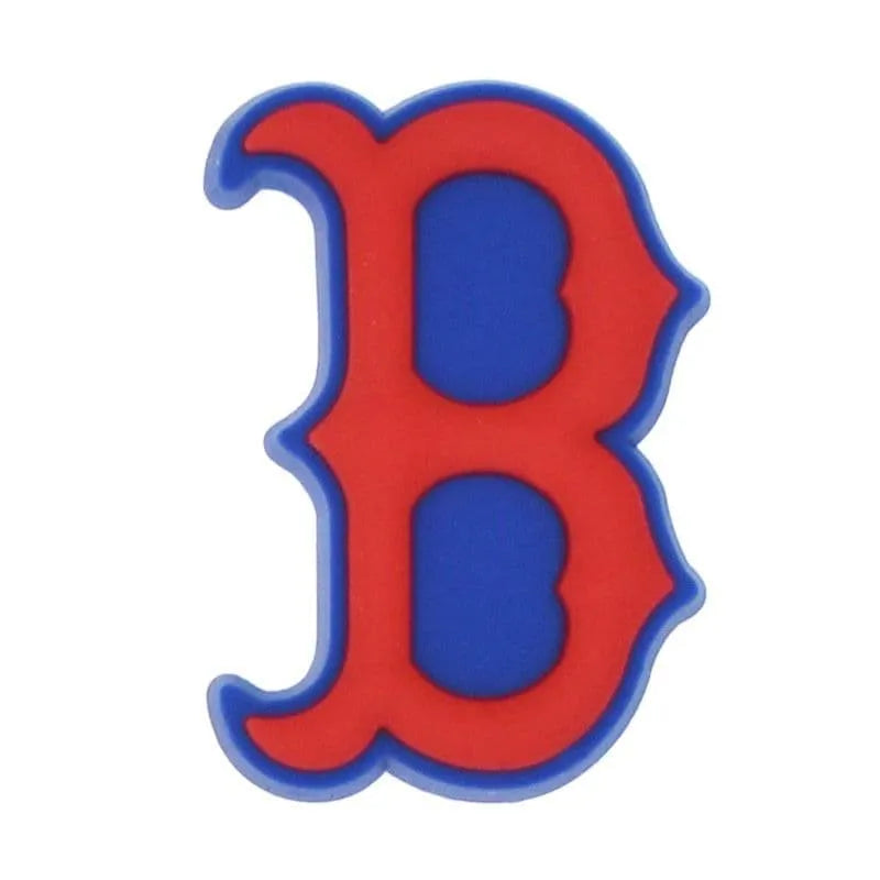 Boston Redsocks Baseball Team 'B' Symbol Shoe Charm
