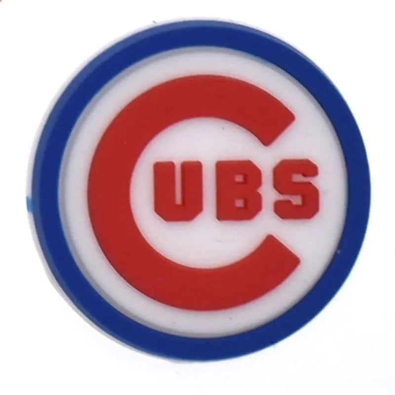 Chicago Cubs Baseball Team Badge Round Shoe Charm