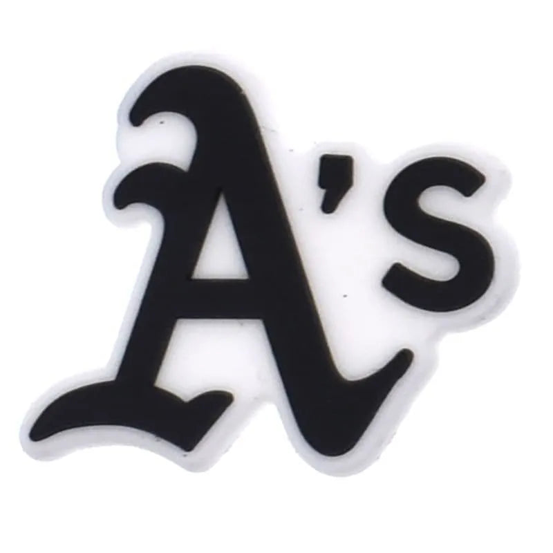 Oakland Athletics Baseball Team Sign Symbol Logo Shoe Charm