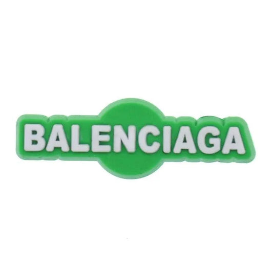 Balenciaga White On Green Shoe Charm