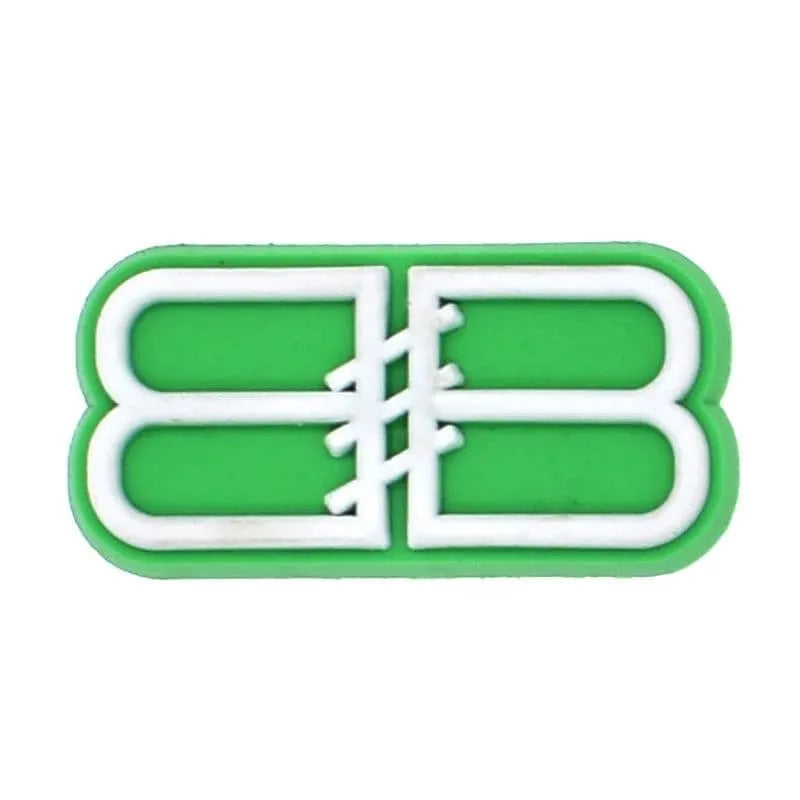 Balenciaga Double Bb Stylized Green Shoe Charm