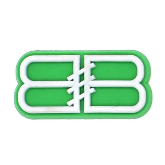 Balenciaga Double Bb Stylized Green Shoe Charm