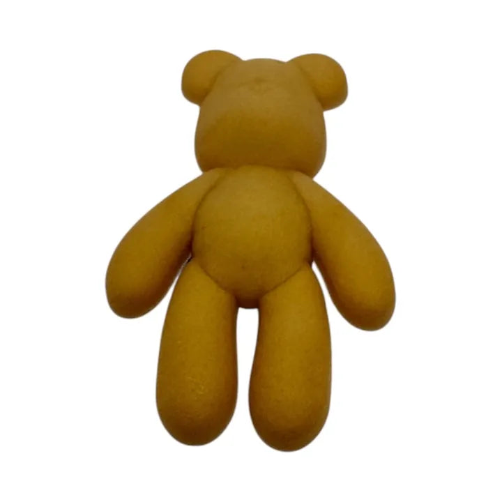 Large Teddy Bear Gold Shoe Charm