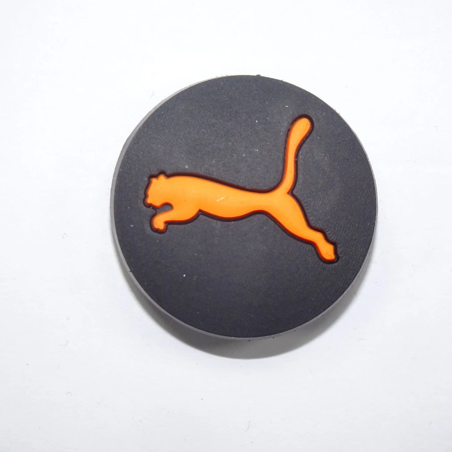 Slazenger Panther Orange On Black Badge Shoe Charm