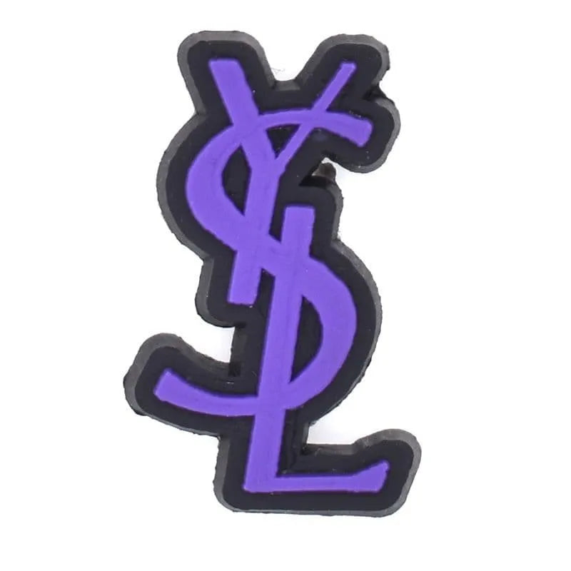 Ysl Yves Saint Laurent Stylized Logo Shoe Charm