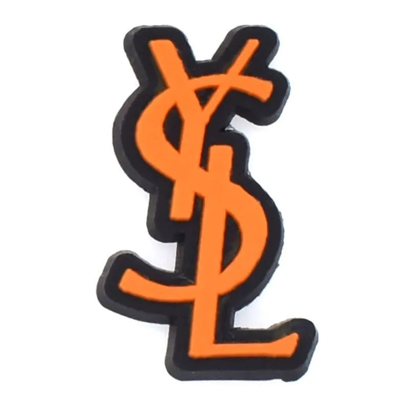 Ysl Yves Saint Laurent Stylized Logo Shoe Charm
