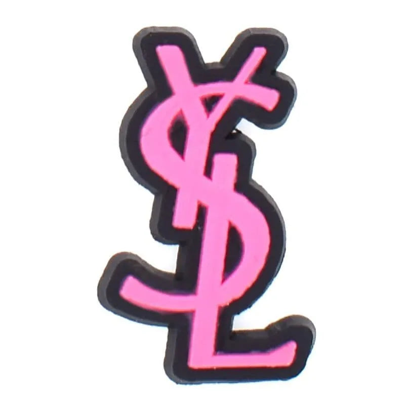 Ysl Yves Saint Laurent Stylized Logo Shoe Charm