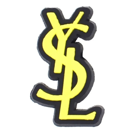 Ysl Yves Saint Laurent Stylized Logo Shoe Charm