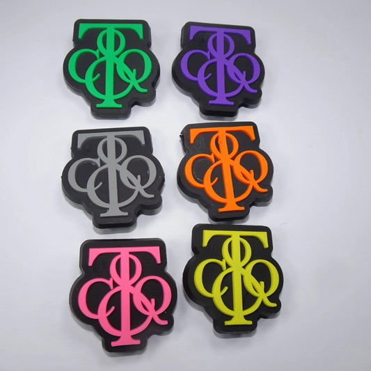 Tiffany & Co 6 Colours Tiffany Stylized Badge Shoe Charm