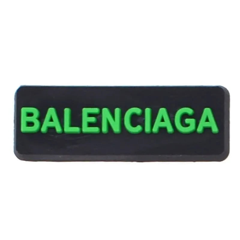 Balenciaga Green On Black Shoe Charm