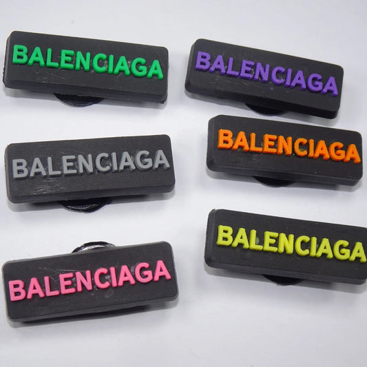 Balenciaga 6 Colours Bars Shoe Charm