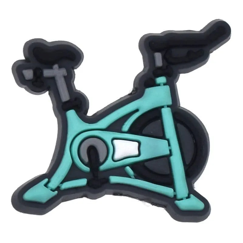 Exercise Bike Shoe Charm