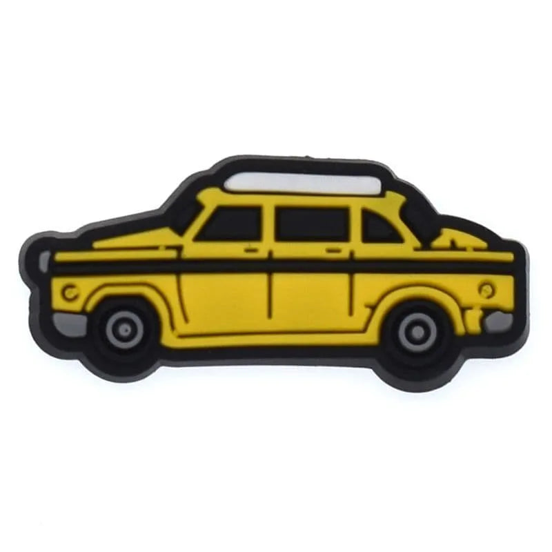 Yellow Cab Shoe Charm