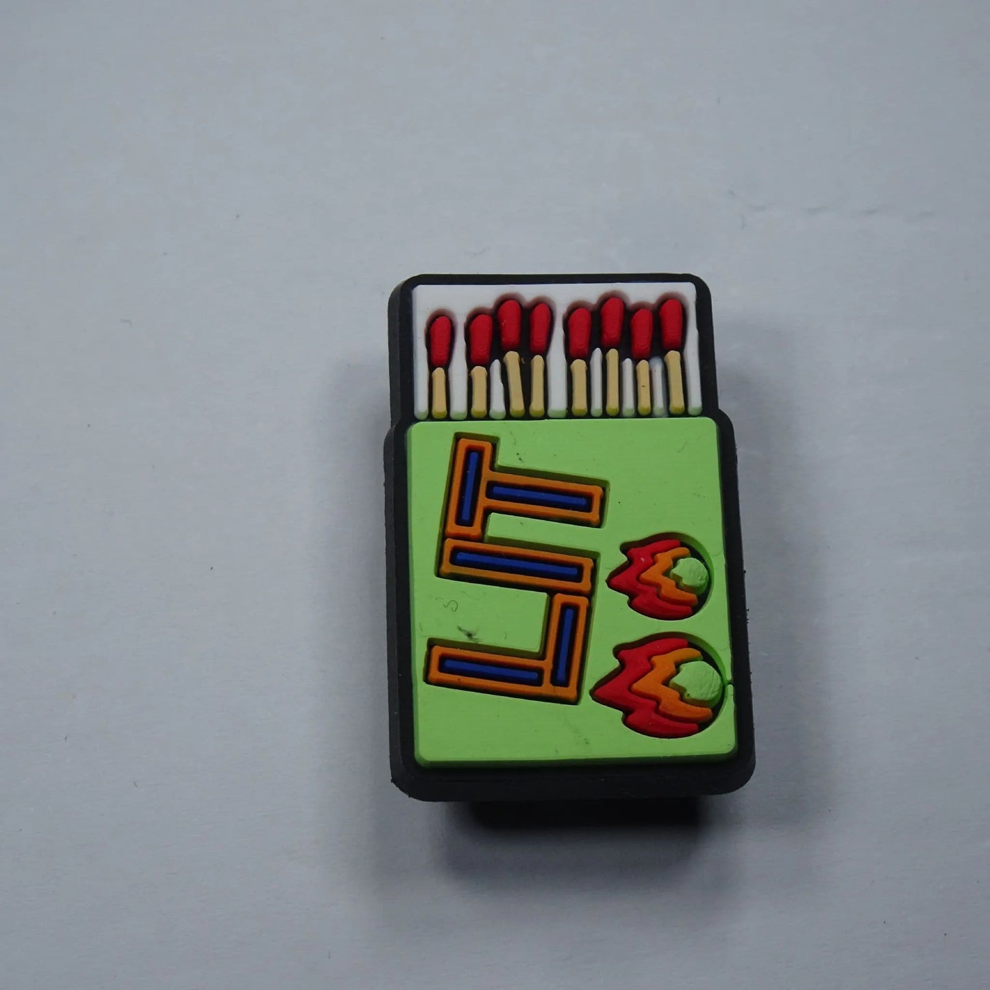 Match Box Shoe Charm