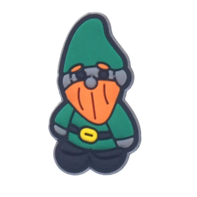 Garden Gnome Shoe Charm