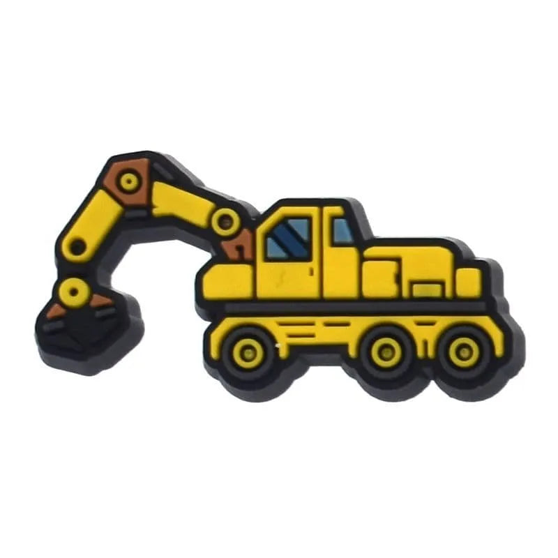 3 Axle Wheeled Digger Shoe Charm