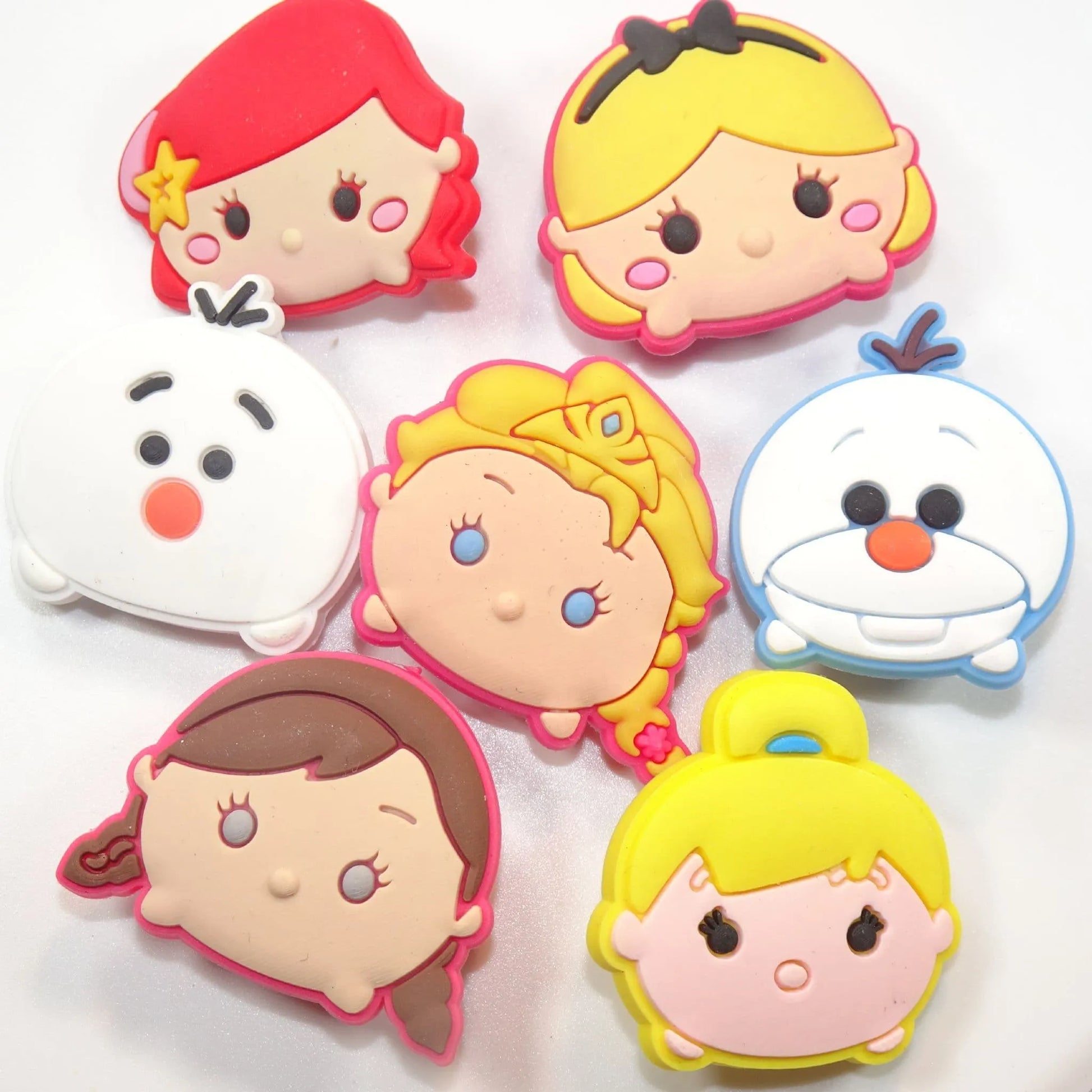 7 Tsum Tsum Characters Assorted Shoe Charm