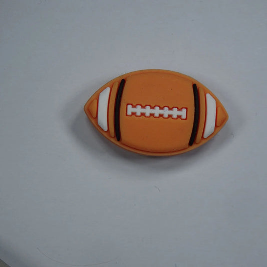 American Football Shoe Charm