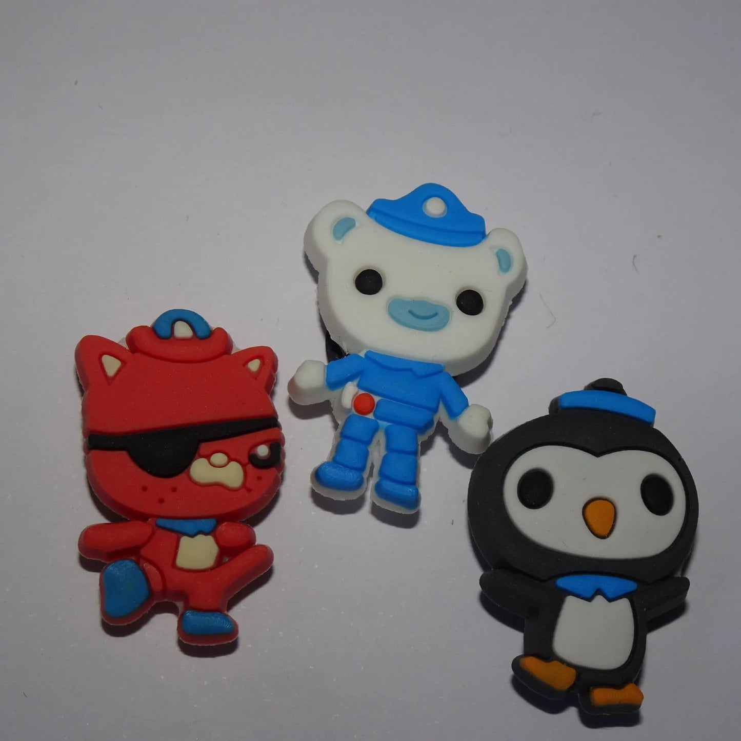 Octonaughts Set Of 3 Assorted Shoe Charm