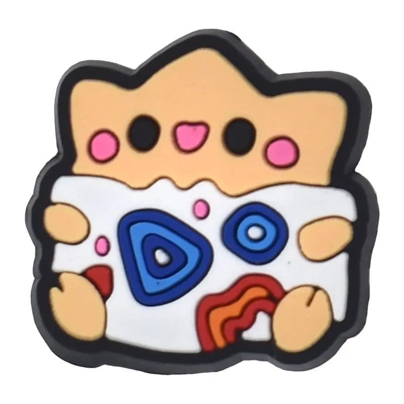 Cat Stylised Sitting From Pokemon Shoe Charm