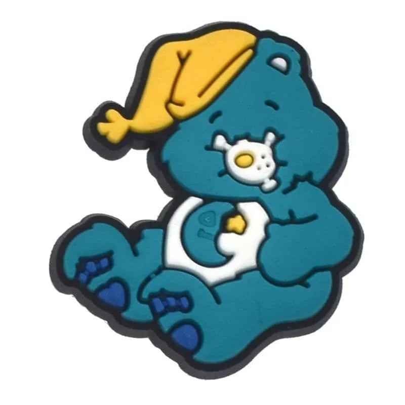 Sleepy Bear Shoe Charm
