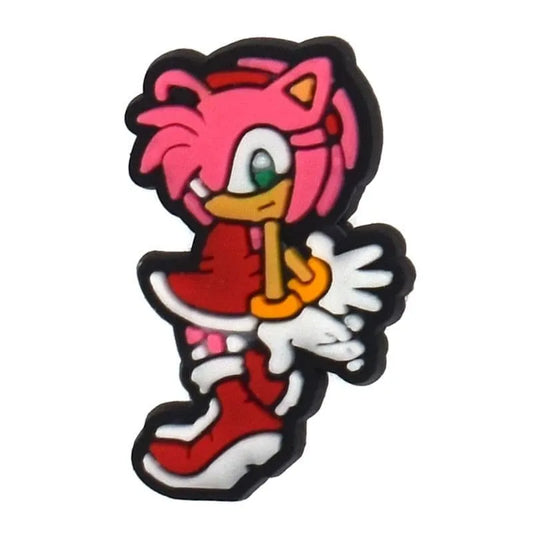 Amy Standing From Sonic Shoe Charm