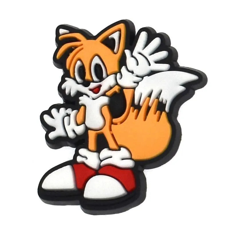 Tails Standing From Shoe Charm