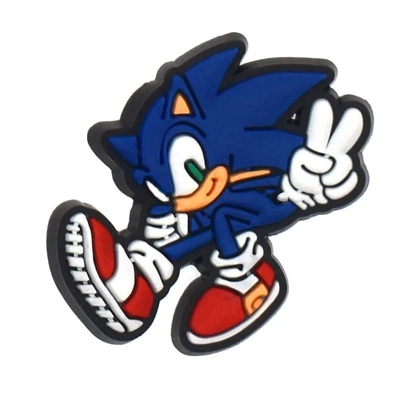 Sonic Victory Peace Sign Shoe Charm