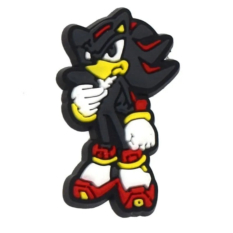 Shadow Standing From Sonic Shoe Charm