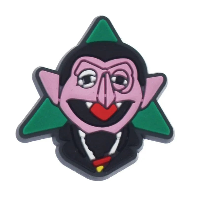 Count Von Count, Happy & Helpful Sesame Street Shoe Charm