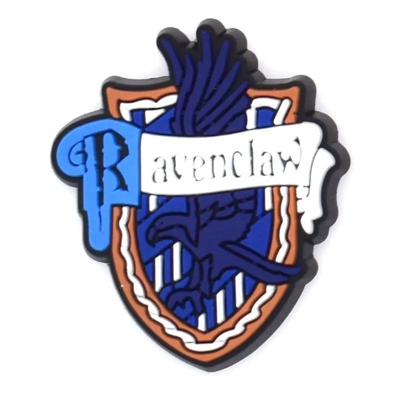 Ravenclaw, Hogwarts School House Name Badge Shield Logo Harry Potter Shoe Charm