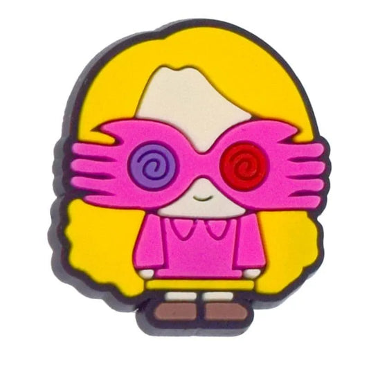 Yellow Hair Girl Minions Shoe Charm