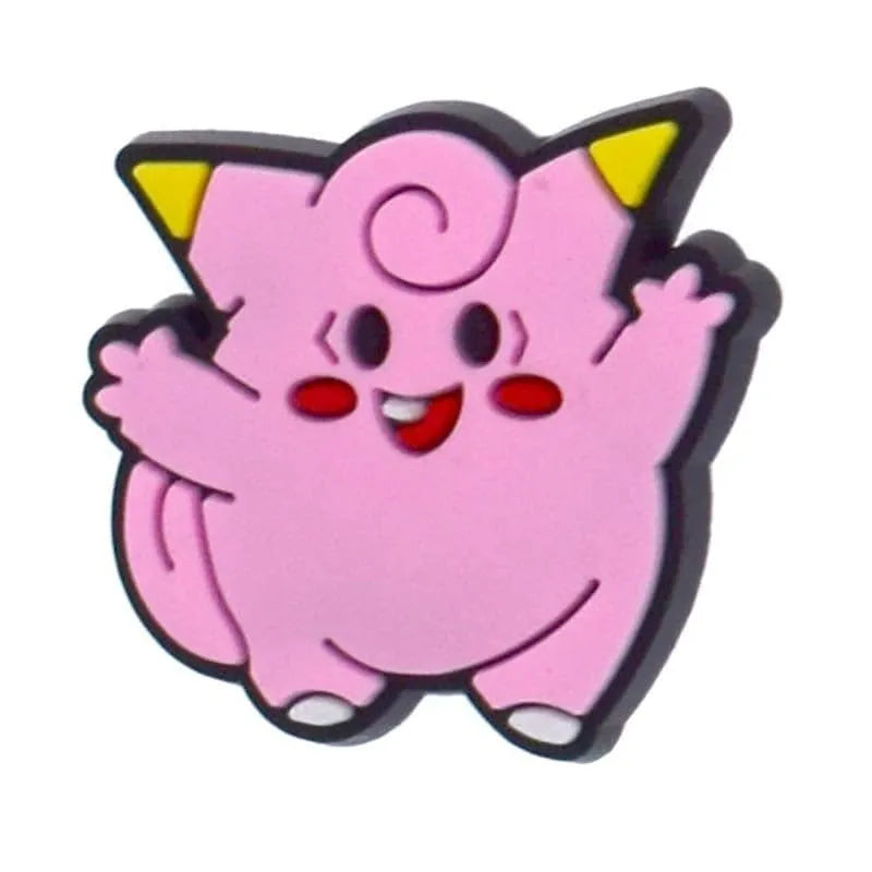 Pink Jugglypuff From Pokemon Shoe Charm