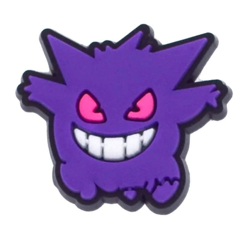Angry Gengar From Pokemon Shoe Charm