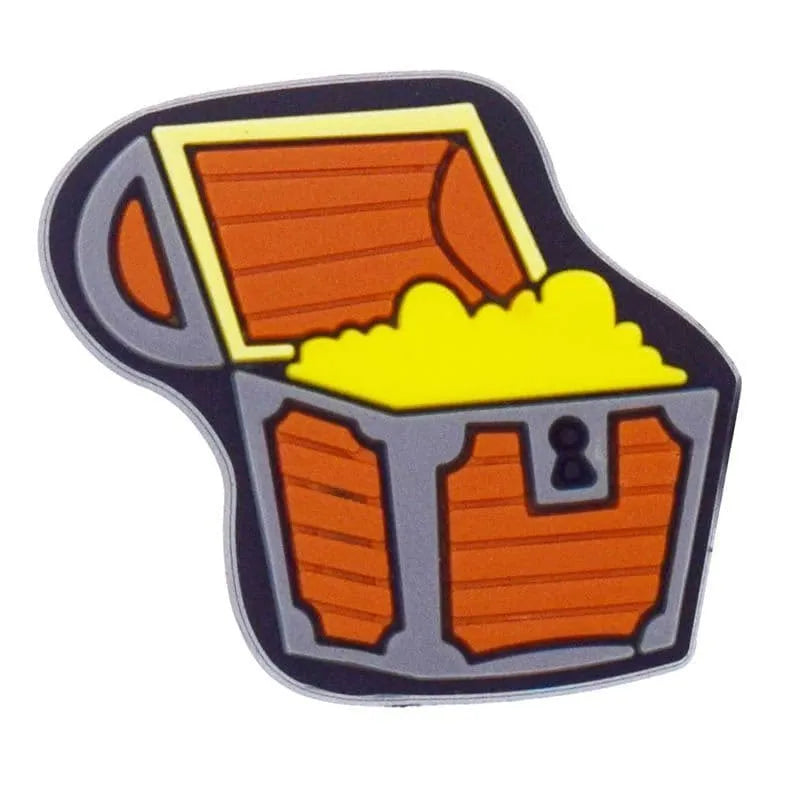 Treasure Chest Pirates Shoe Charm