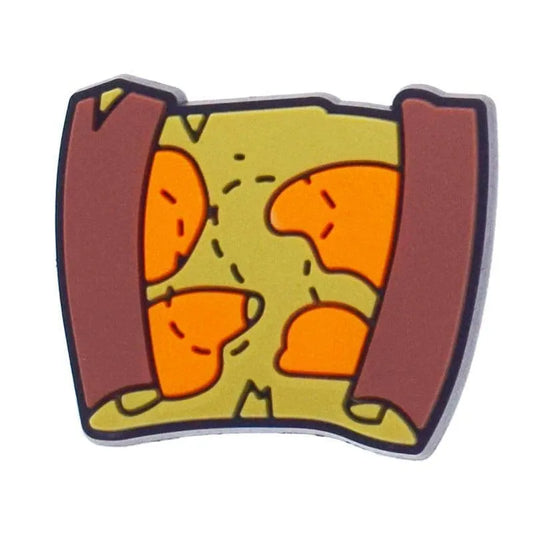 Treasure Map Pirates Shoe Charm