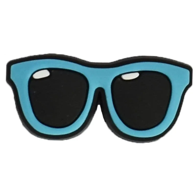 Blue Frame Sunglasses Shoe Charm