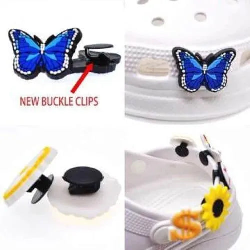 Flying Saucer Feet Shoe Charm